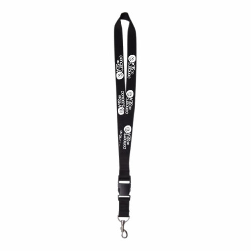 CAS | Lanyard Zwart – M&E